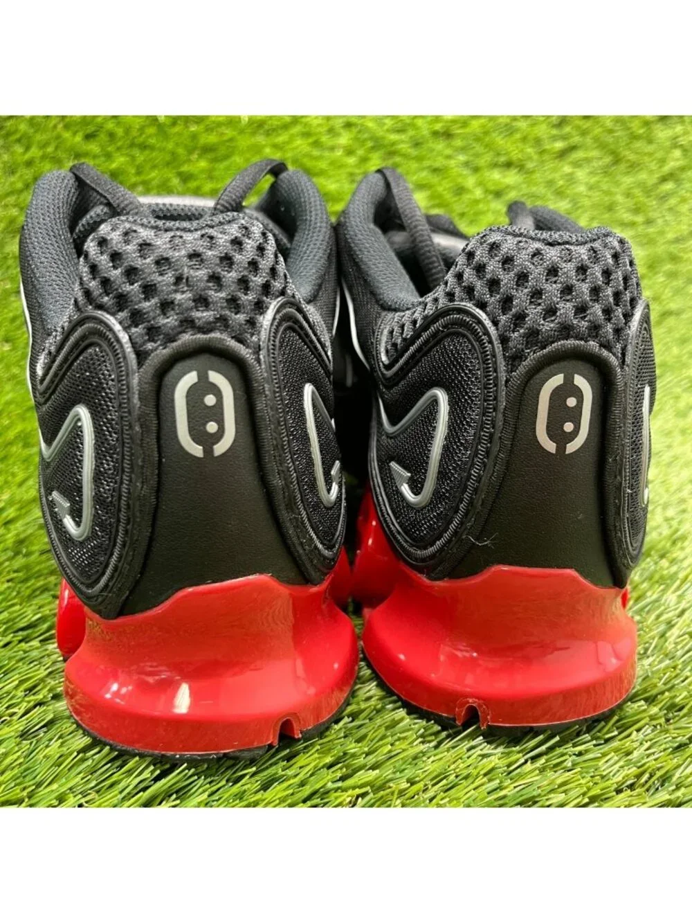 Adidas Megaride 01 Mens Size 11 Black Red White Athletic Running Shoes Sneakers